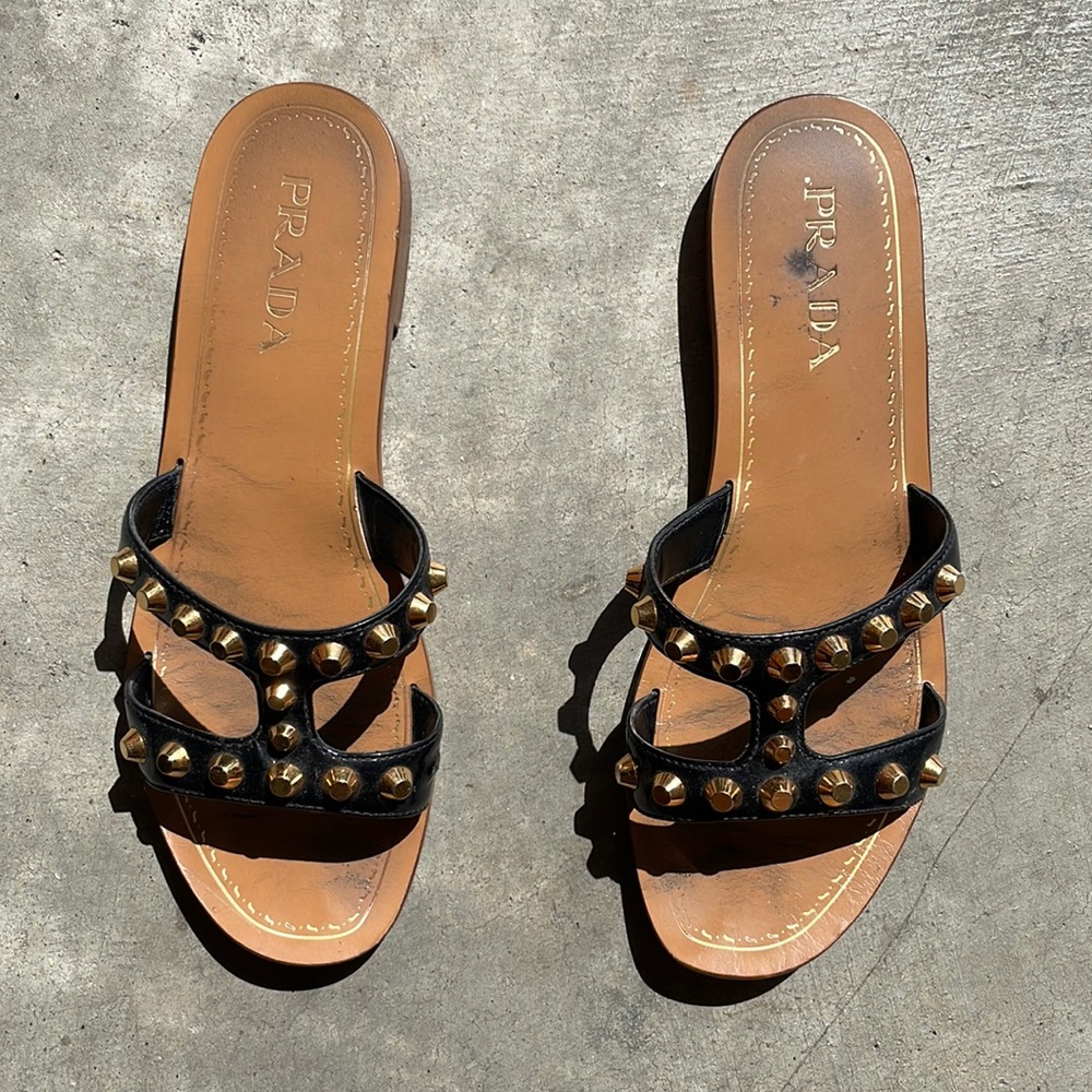 Authentic Prada Slides